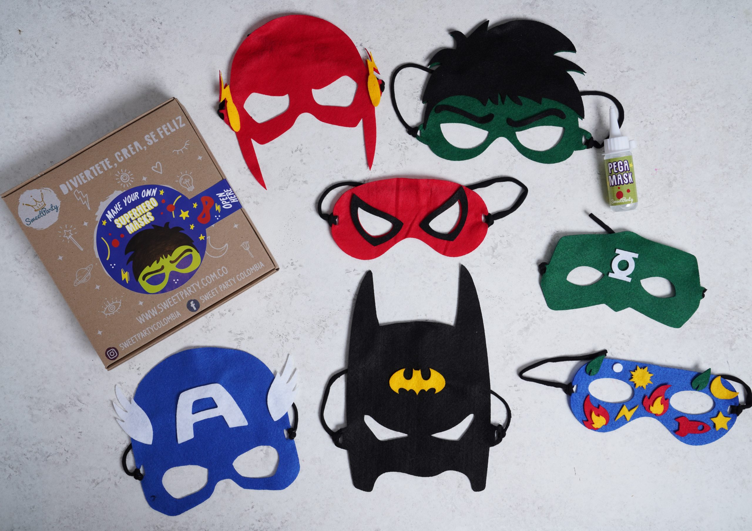 Super Hero Masks – Sweet Party Colombia