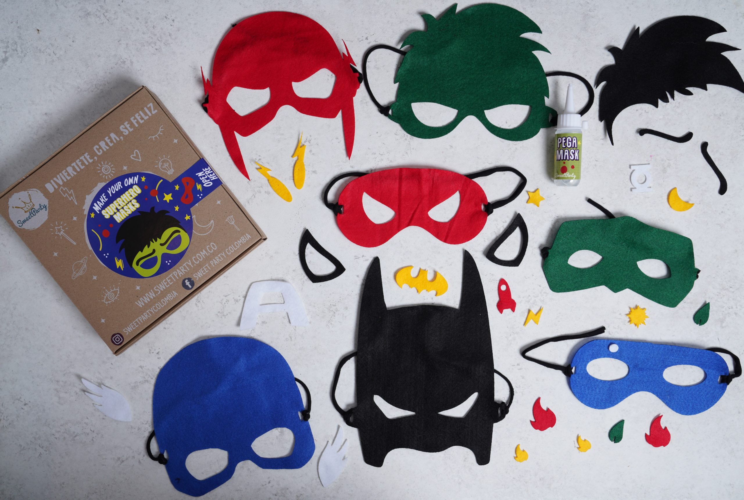 Super Hero Masks – Sweet Party Colombia